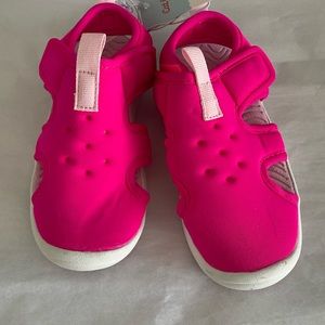 Girl’s True Apparel Water Shoes Adjustable Strap - Cat & Jack Pink Size 9